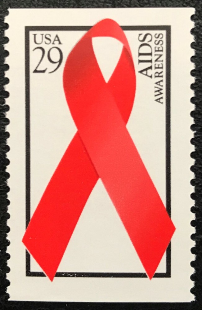 1993 Scott #2806a, 29¢, AIDS AWARENESS - Booklet Single - Mint NH