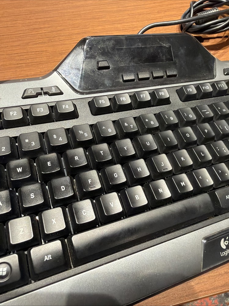 WORKING Logitech G510 Keyboard USB Gaming