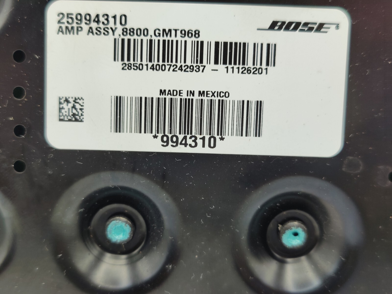 2010-17 Chevy Traverse GMC Acadia Bose Amplifier Amp Radio Audio Stereo 25994310