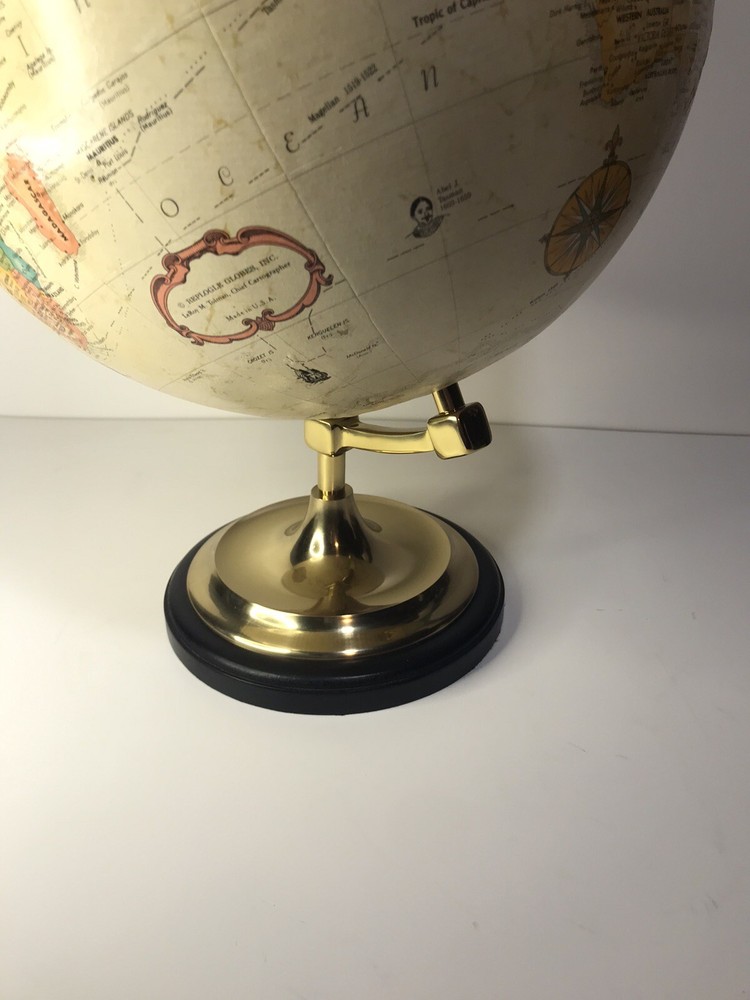 Vintage Globe Cottagecore Replogle 12”