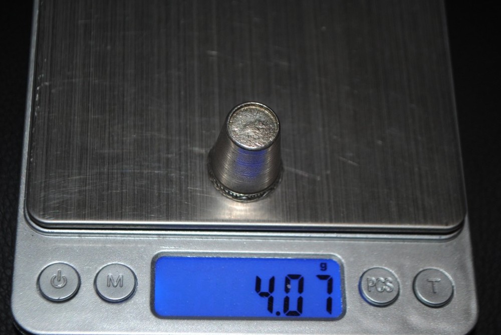 old thimble (silver 830 test)