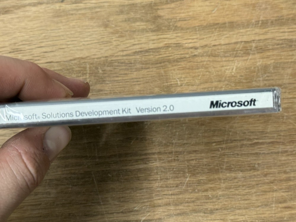 NEW SEALED Microsoft Solutions Development Kit PC CD-ROM Software Network