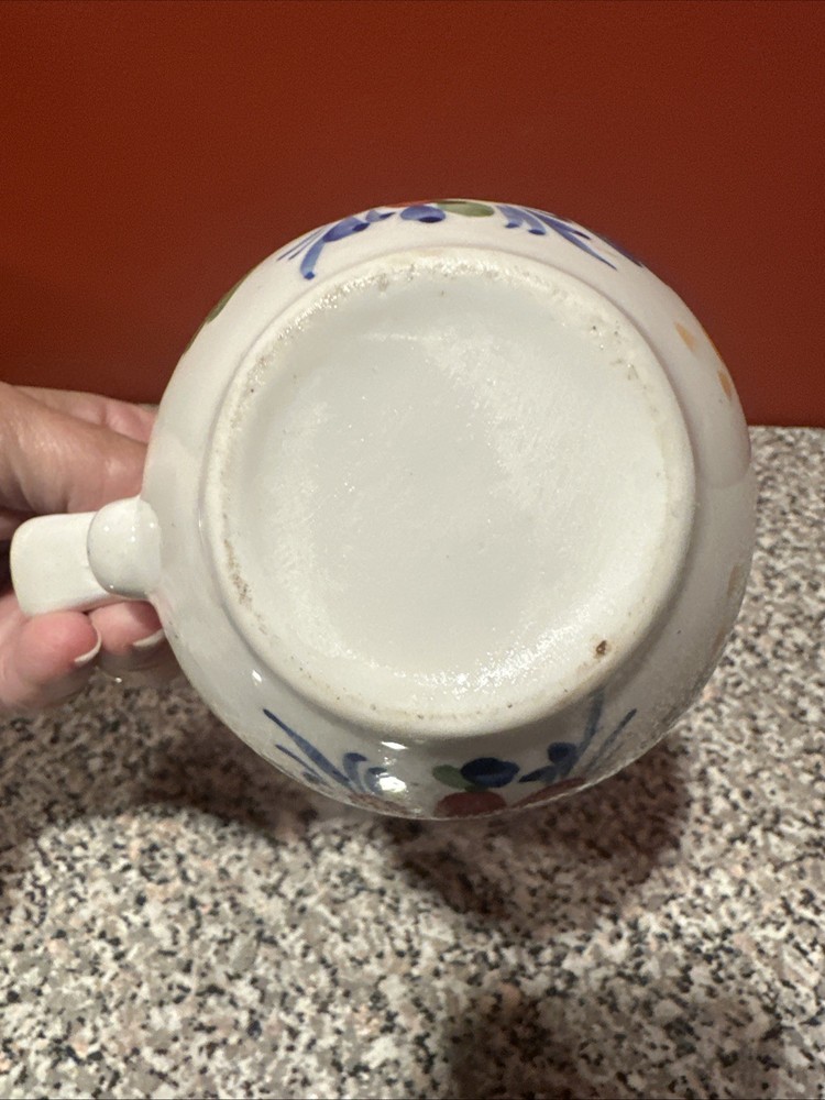 Vintage Looking Floral Decorative Pitcher SH2