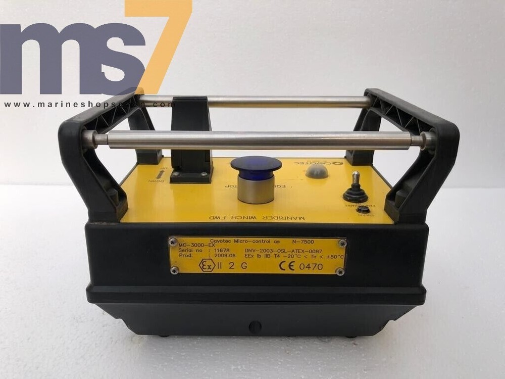 CAVOTEC MICRO-CONTROL AS MC-3000 EX AKER SOLUTIONS CRANE REMOTE CONTROL 7.2 VDC