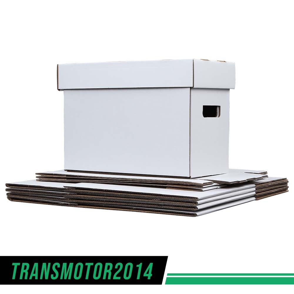 5Pcs Comic Books Storage Boxes Short Holds 150-175 Stackable Durable Archive