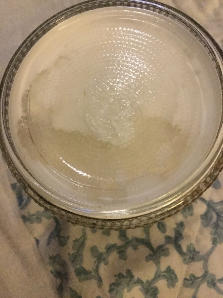 Vintage McKesson Cleanser EMPTY 4oz. Glass Jar