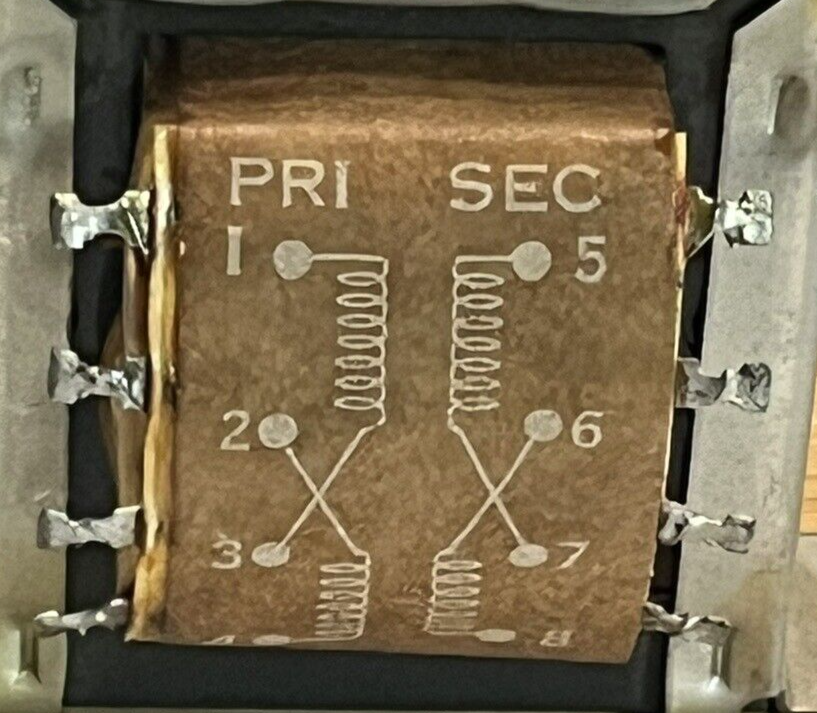 (1) STANCOR P-8615 SPEAKER MATCHING TRANSORMER. NOS.