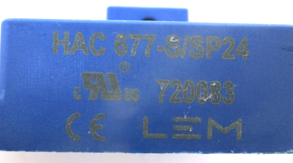LEM , HAC-877-S / SP24 , CURRENT SENSOR TRANSDUCER , SURPLUS