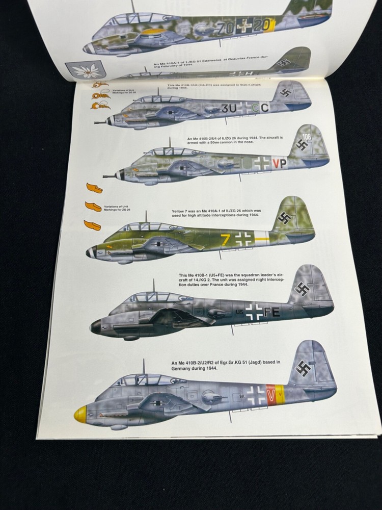 Messerschmitt Me 210/410 In Action Book