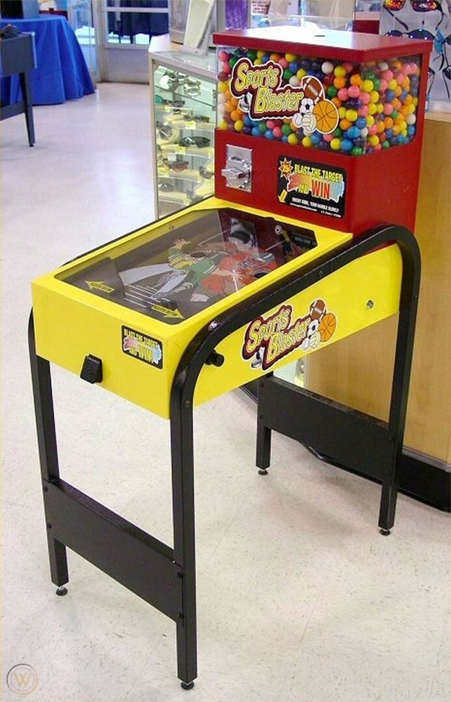 sports blaster gumball machine