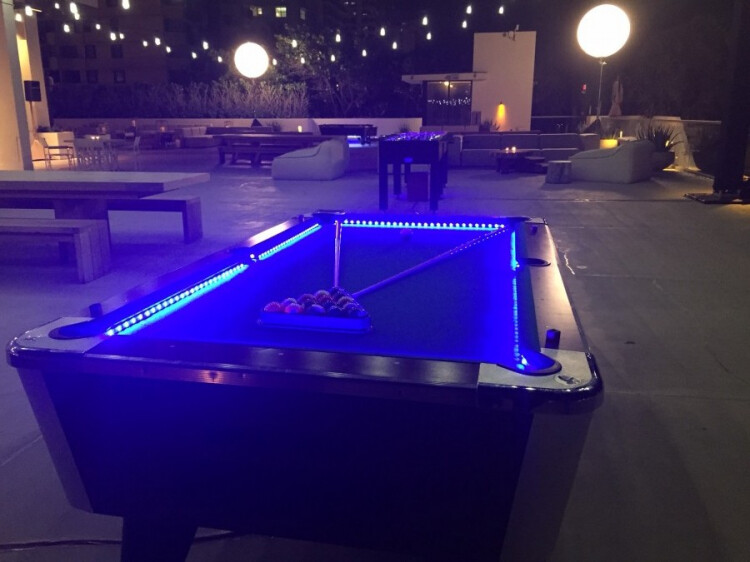 16.4Ft Billiard pool table decorative RGB Lights Remote Control light strip