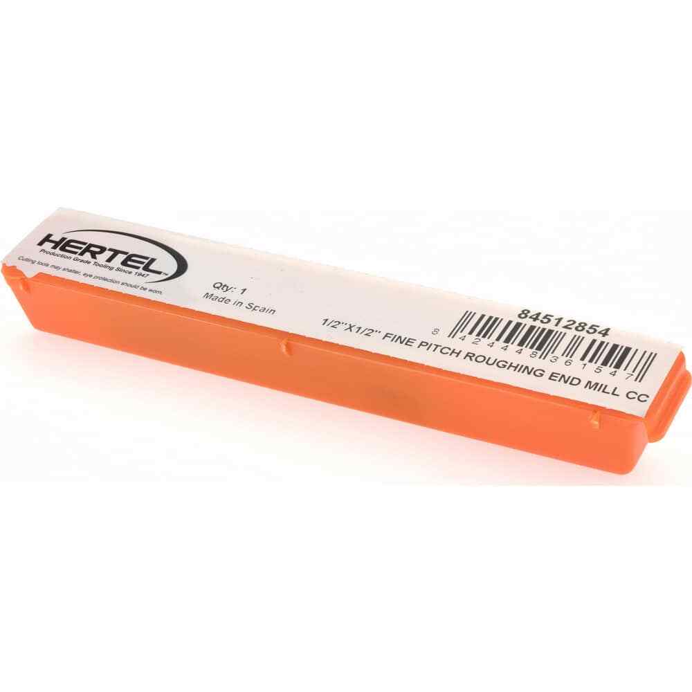 Hertel 1/4" Head Diam, 1/4" Shank, 6 Flute 90° Solid Carbide Countersink Brig...