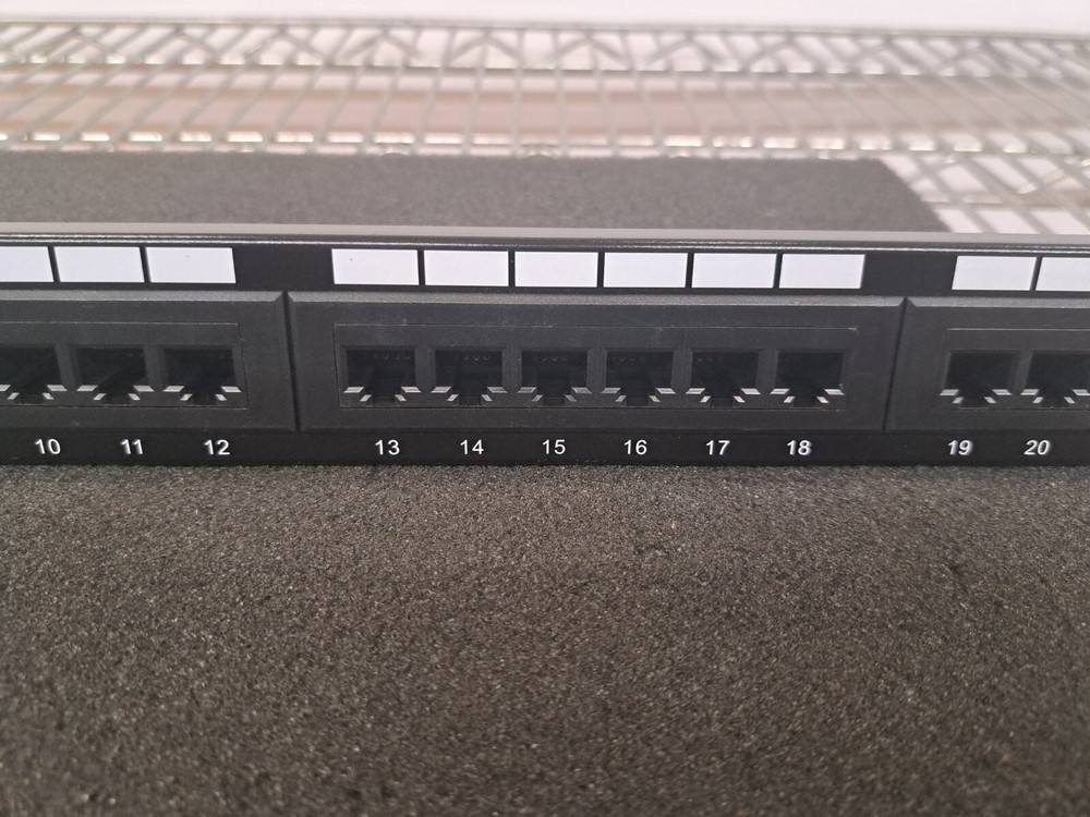 Used, Trendnet, TC-P24C5E, 24-port Cat5/5e Unshielded Patch Panel