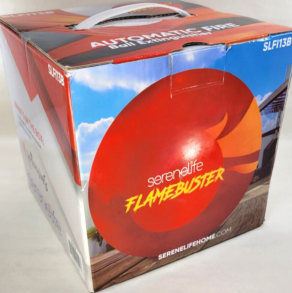 SereneLife SLFI13B Automatic Fire Ball Extinguisher AUTOMATIC FIRE Ball Extingui