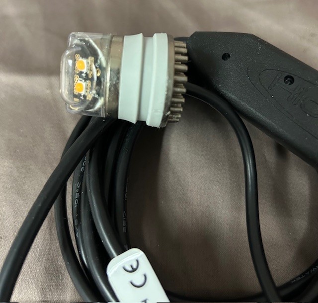ECCO, Model 9031A CONCEALED WARNING LED, AMBER, 16 FLASH PATTERNS, NEW OLD STOCK