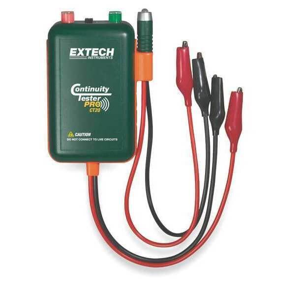 Extech CT20 Remote and Local Continuity Tester , green,2 2, green