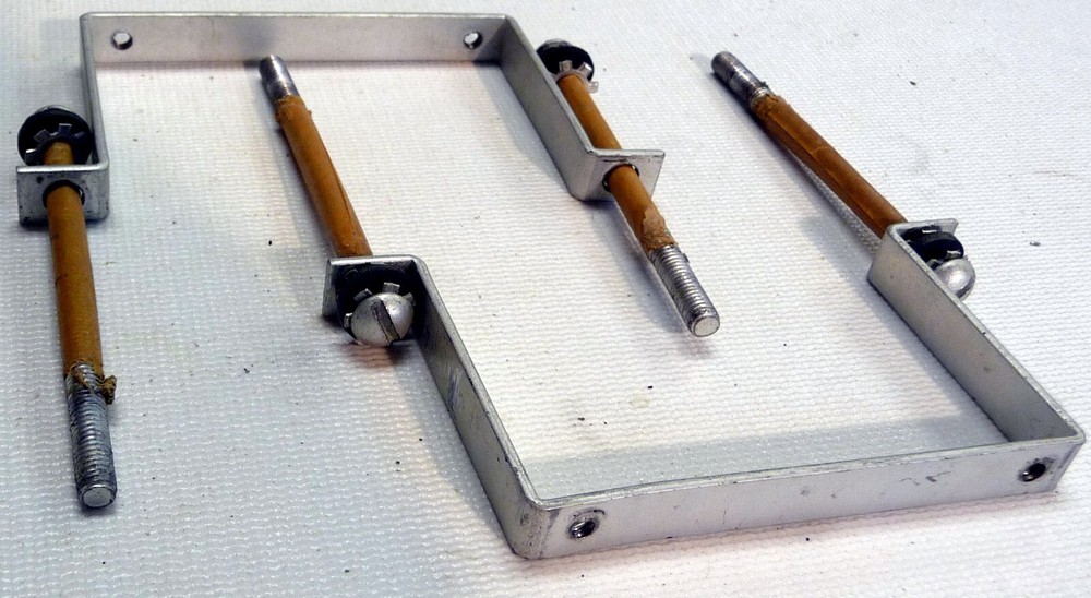 Hallicrafters HT-32 or SX-101 Series Power Transformer Cover & mounting hardware