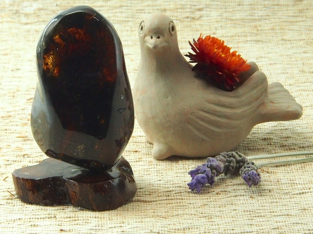 Fully Polished Mexican Amber 110 g
