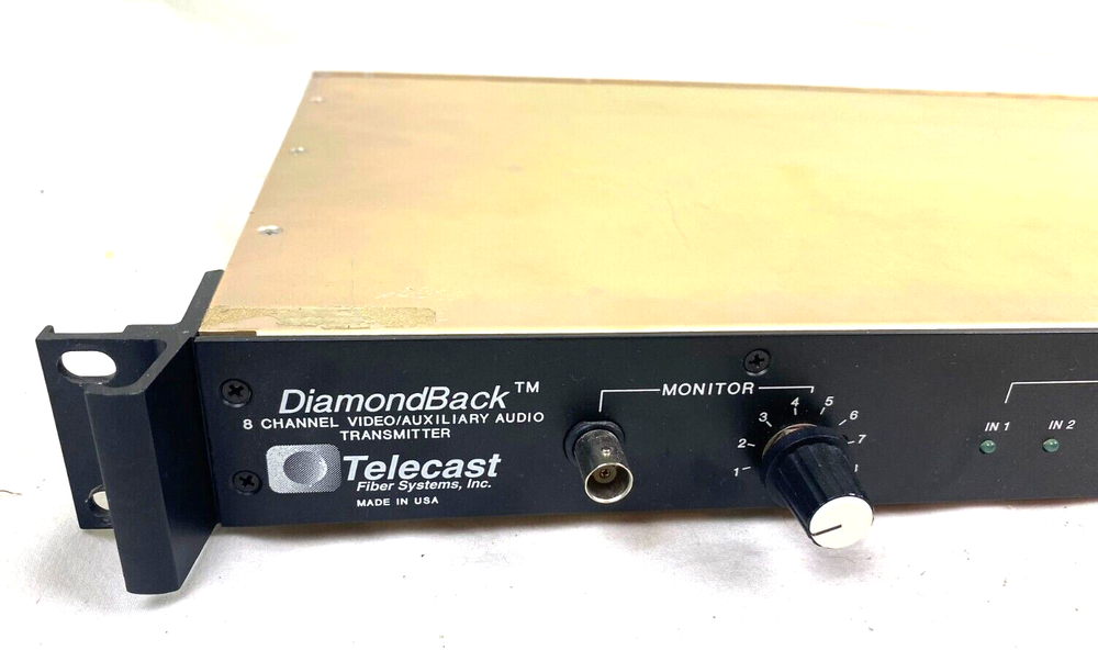 Telecast DiamondBack 8 Channel Video/Auxiliary Audio Transmitter | Pre-Owned