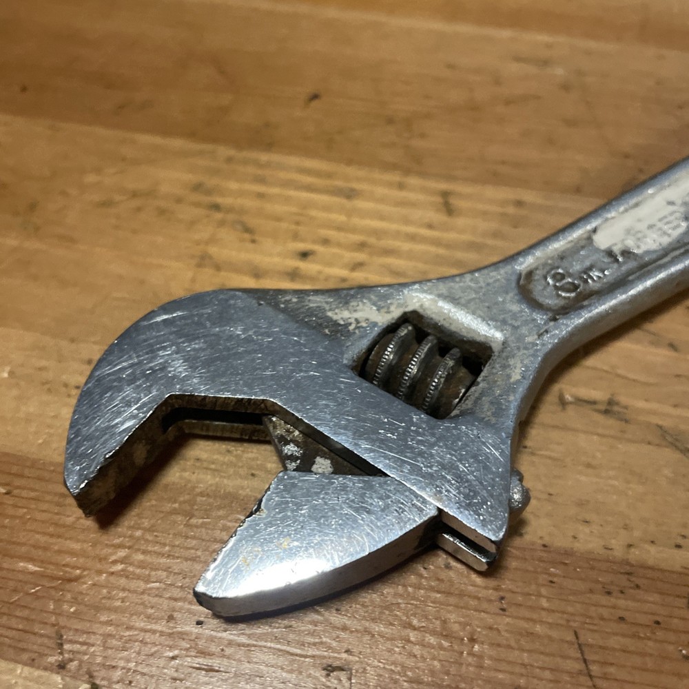 Crescent Tool Co 8” Adjustable Wrench Crestoloy USA Tools