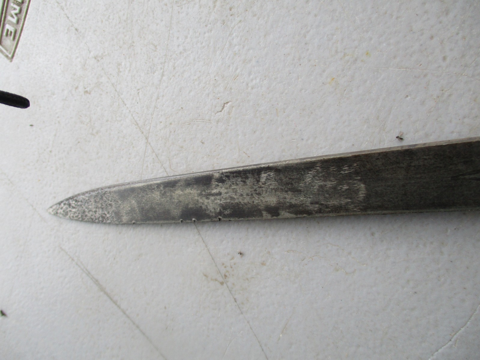 Imperial German M 1871 Cadet Bayonet with Blade Etchings