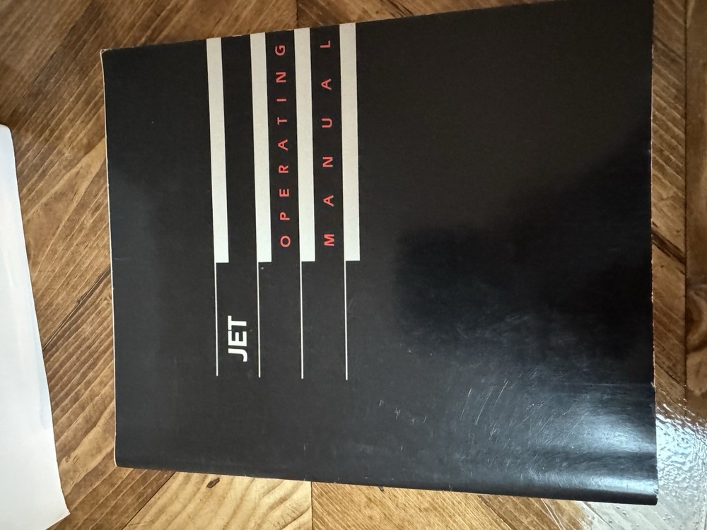 JET IBM PC Disk And Manual