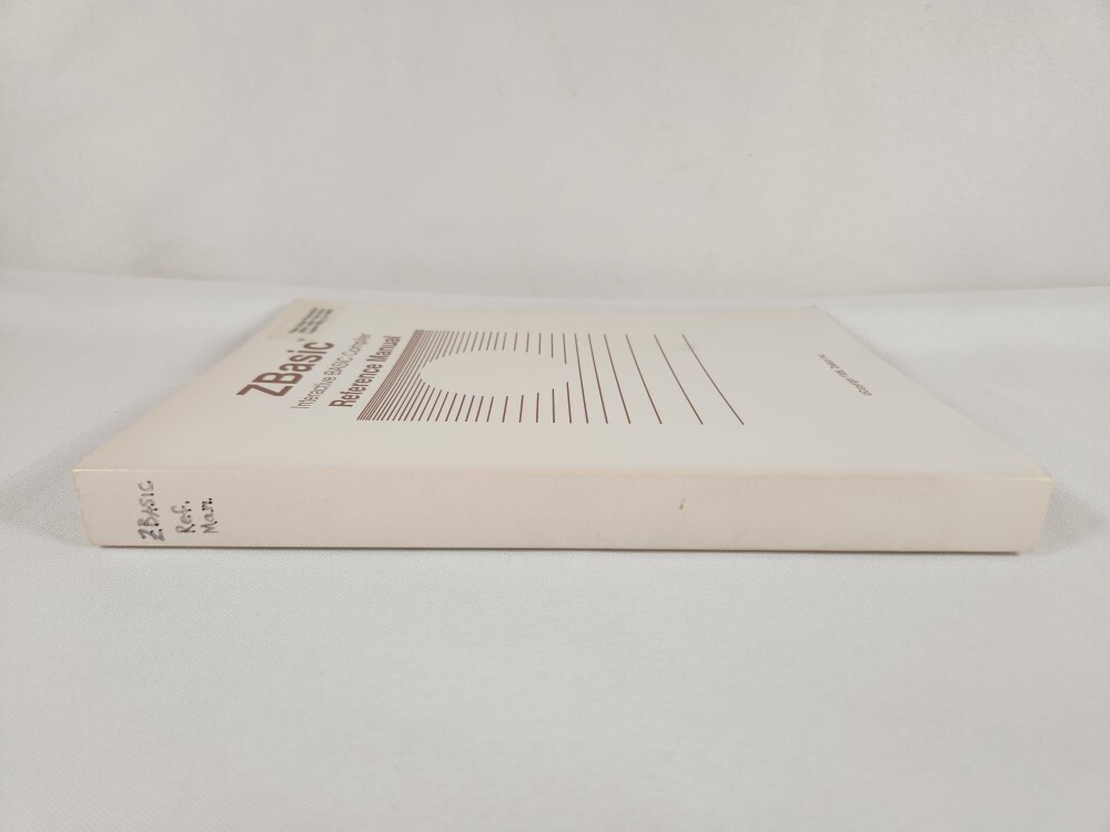 Zedcor ZBasic Interactive Basic Compiler 3.0 By Andrew R. Gariepy 1985 2nd Ed.