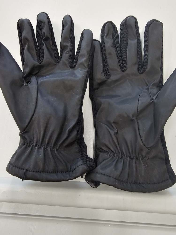 Roundtree Yorke Gloves Size L large Polyester Shell Black Wpl 9633
