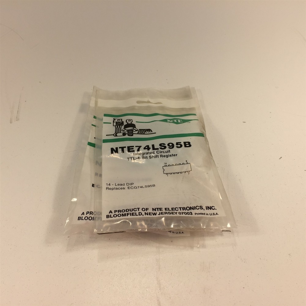 (1) NTE NTE74LS95B Integrated Circuit TTL − 4−Bit Parallel−Access Shift Register