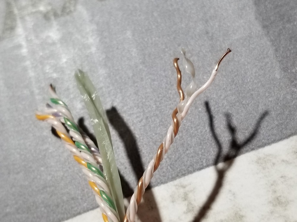 Commscope 2091B GigaSPEED X10D Cat6A U/UTP Plenum Network Cable CMP Pink /100ft