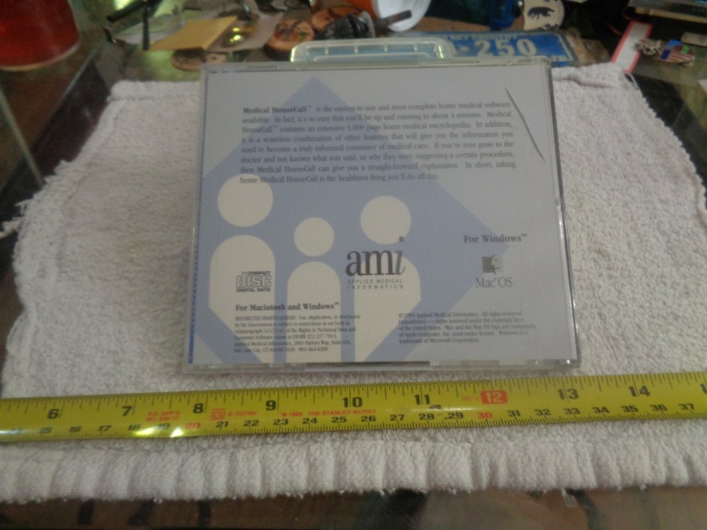 Medical House Call Family Medical Software Computer Program (BOX#YOSHI)