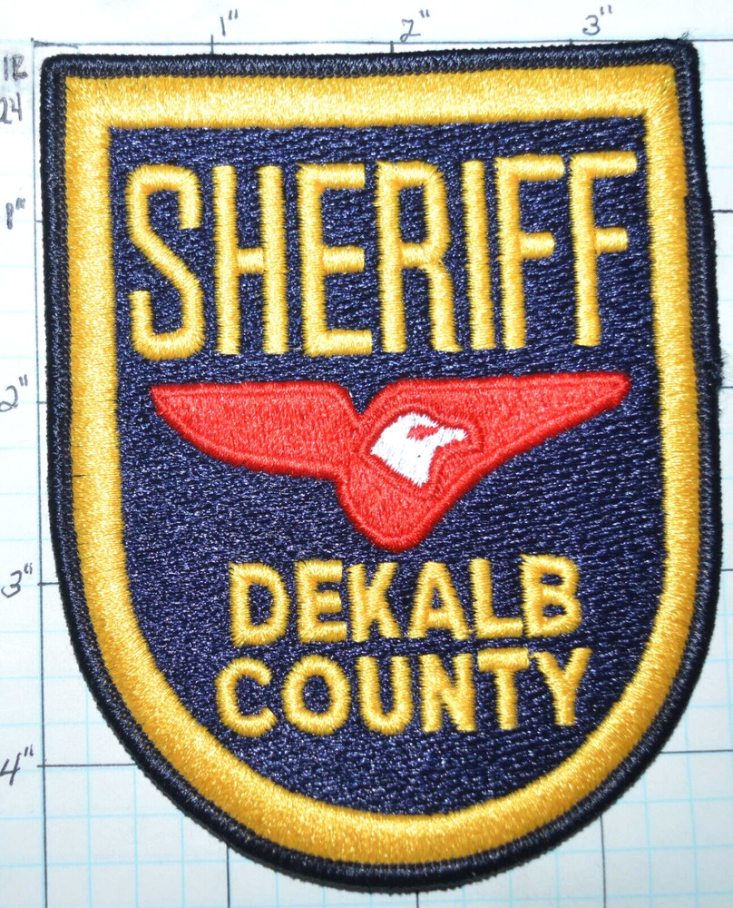 GEORGIA, DEKALB COUNTY SHERIFF POLICE DEPT PATCH