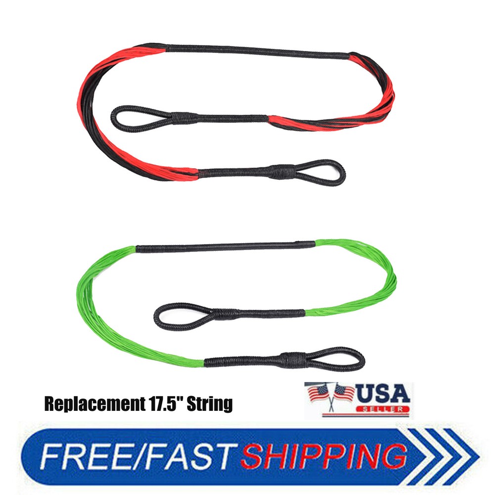 Crossbow Strings Replacement 17.5 Inches String for 50 lb./ 80 lbs. Crossbows