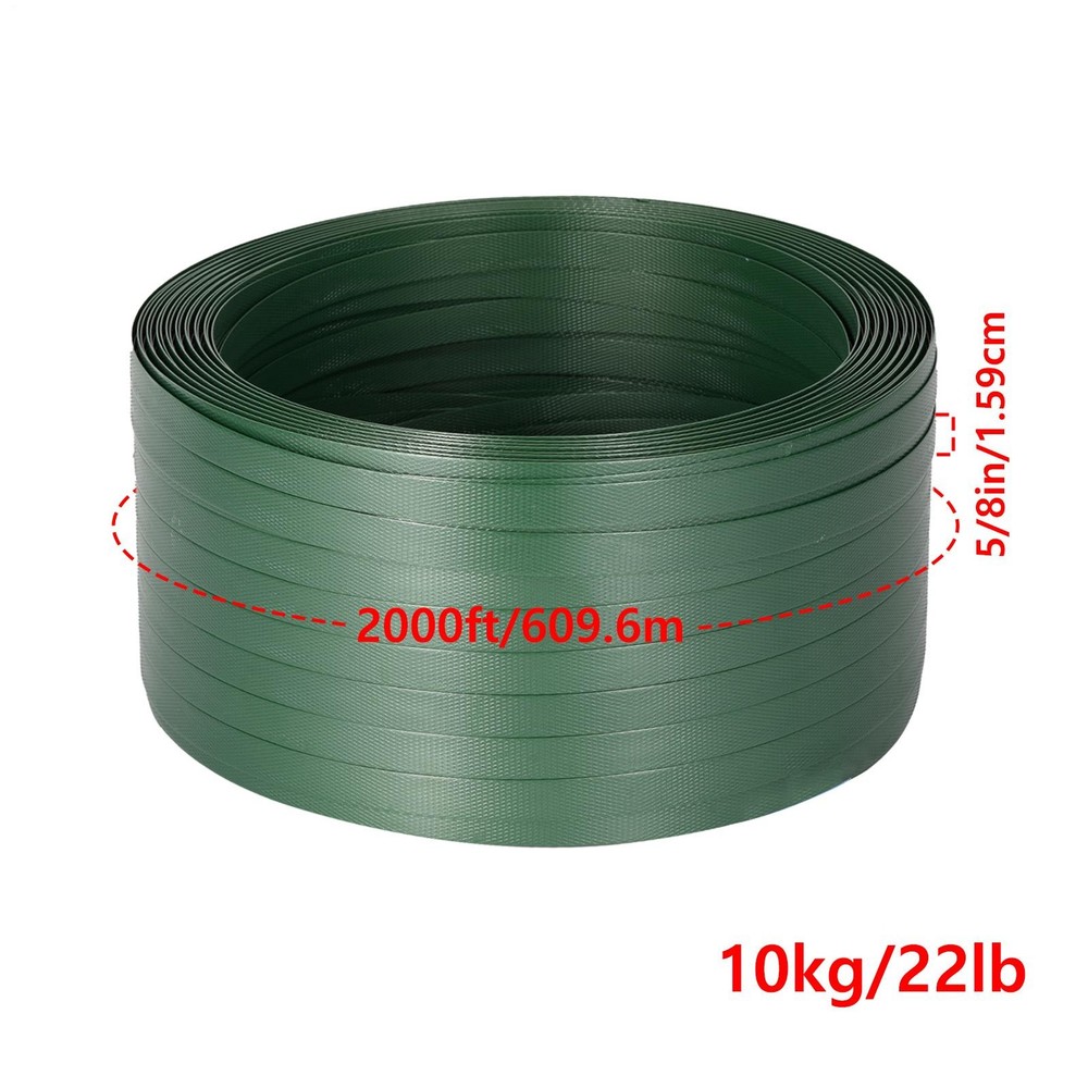 Banding Strapping Kit, Packaging Strapping Tool, with 2000FT Length PET Strappin