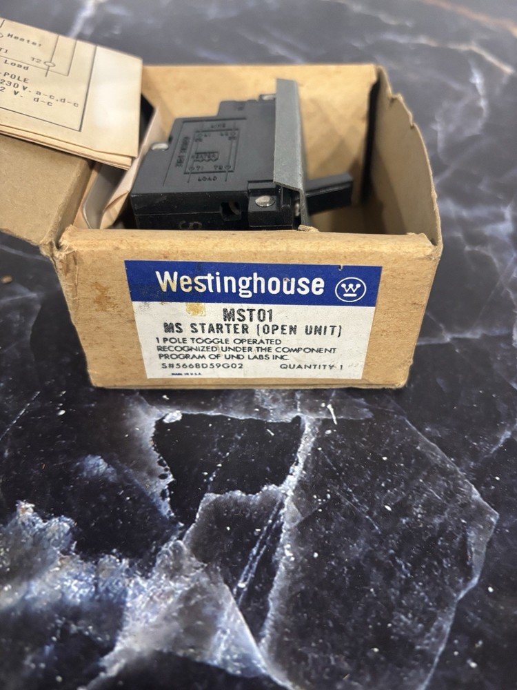 Westinghouse MST01 Starter MS  STARTER (open Unit)