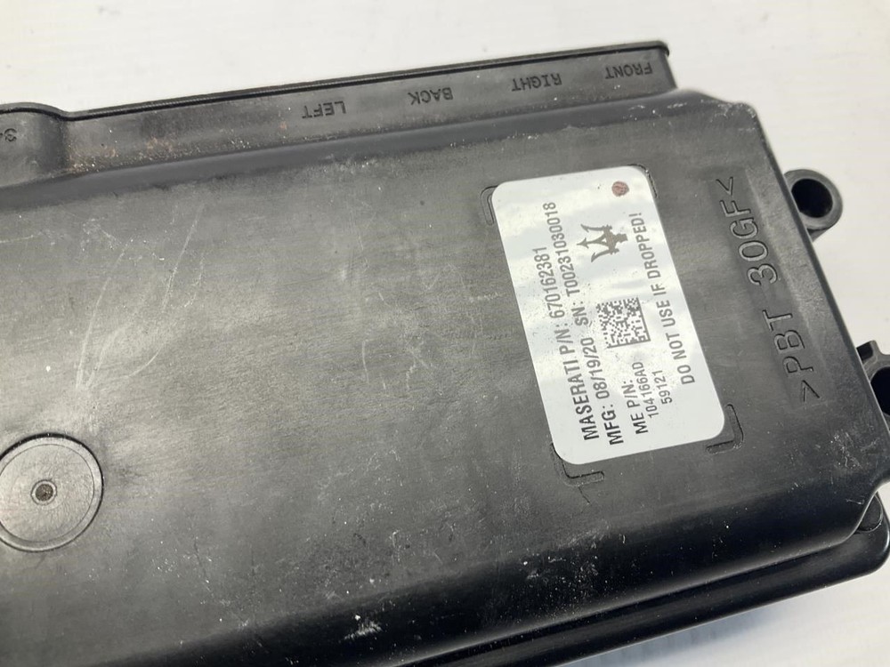 17-22 Maserati Ghibli Levante Surround View Control Module T