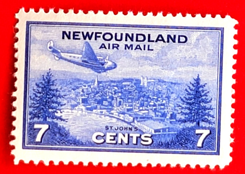 Canada Newfoundland C19 Air Mail Stamp - Labrador Issue MH