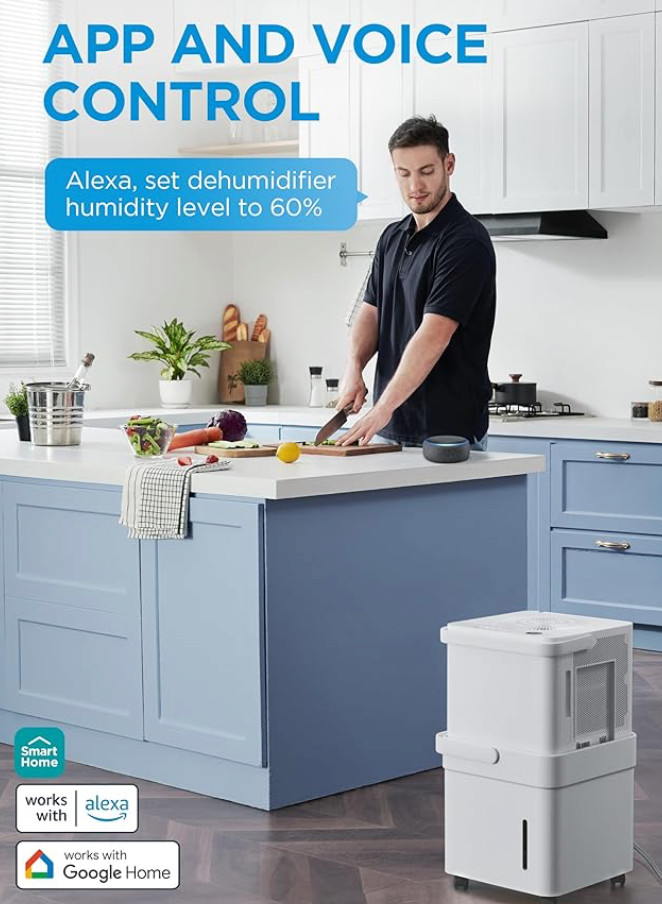 Midea 20 Pt. Coverage Area 500 Sq.ft. CUBE Dehumidifier