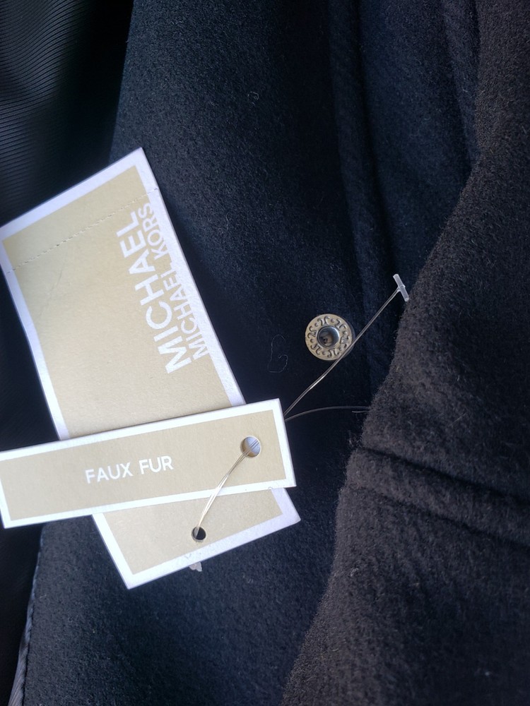 Michael Kors Long OverCoat Black