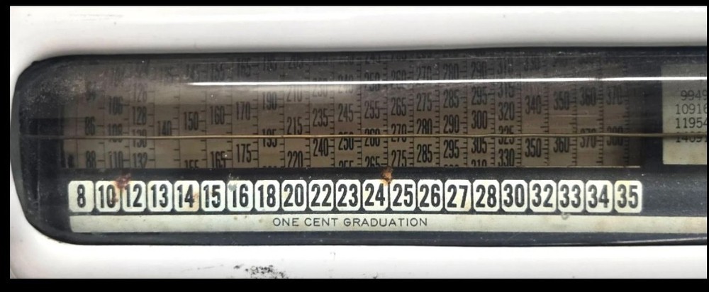 Antique The Standard Computing Scale Co Dry Goods General Store Countertop Scale