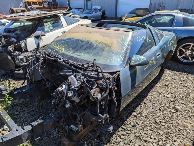 1992-93 C4 Corvette Front Dash Drivers Information Control, DIC, Panel Screen