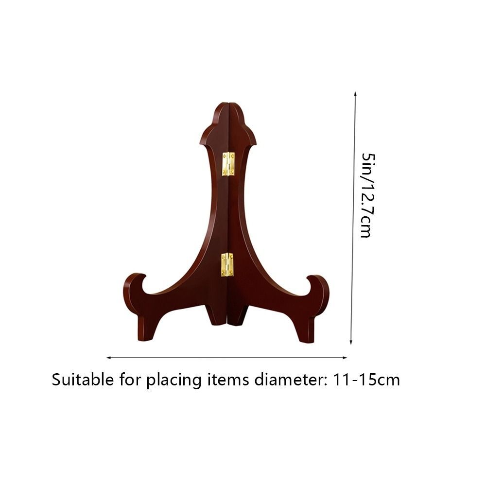 Bracket Adjustable Decorative Plate Rack Easel Display Stand Storage Rack US