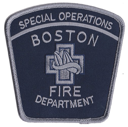 Boston Special Operations Fire  Rescue Navy Patch NEW