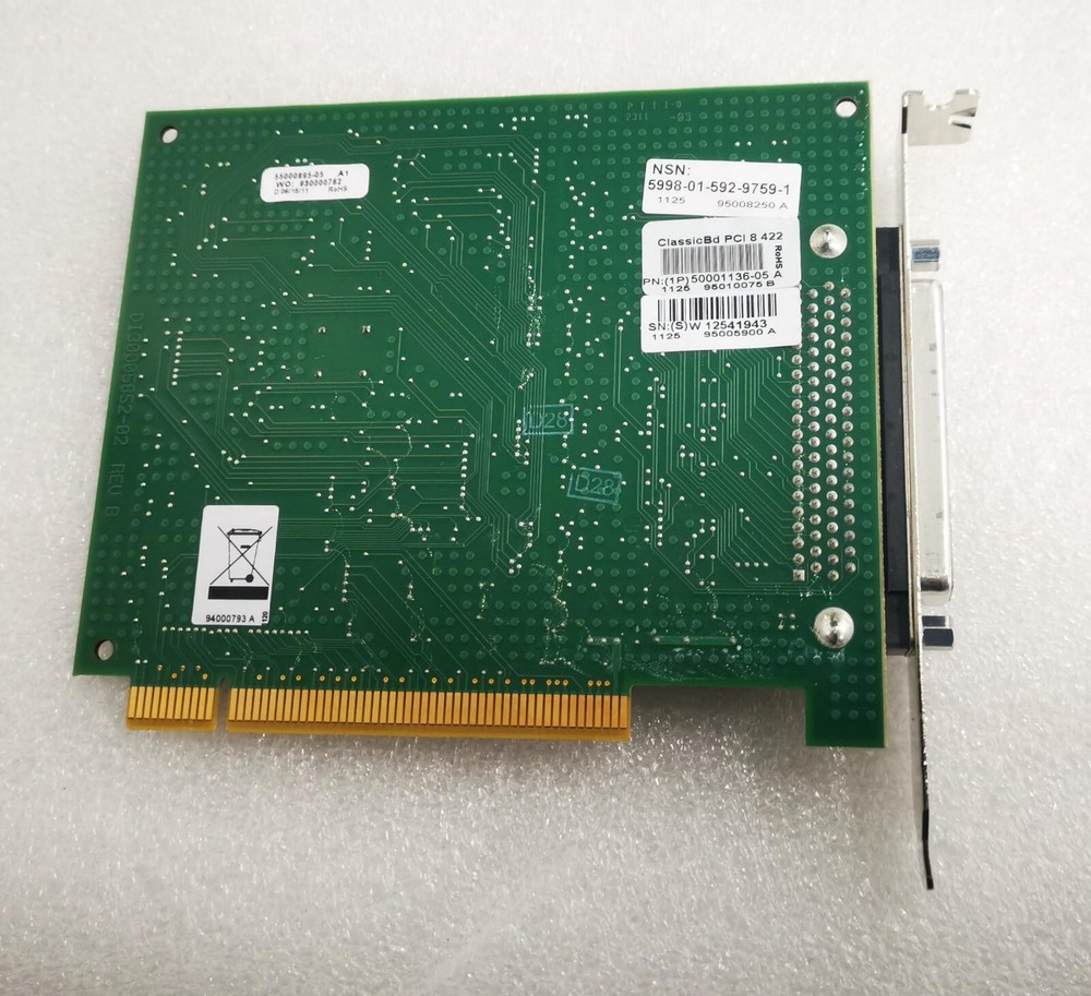 DIGI ClassicBoard PCI 8 Serial Interface Card 50001136-01