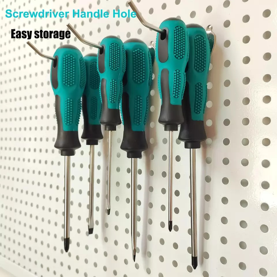 6 Pc Precision Magnetic Tip Phillips Flat Head Heavy Duty Grip ScrewDriver