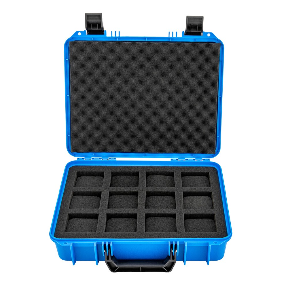 12 Slots Watch Storage Box Suitcase Case Display Storage Case Moisture-Proof