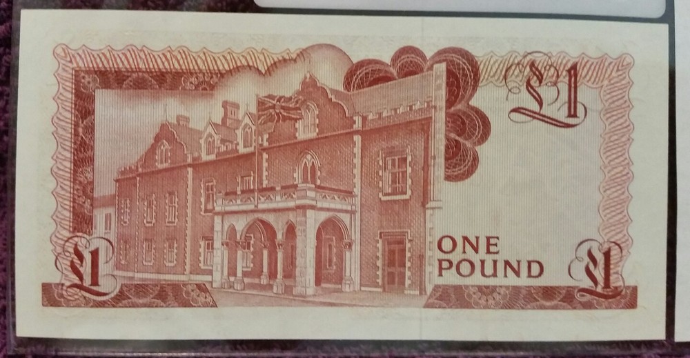 1979 GIBRALTER, $1 POUND, UNC.