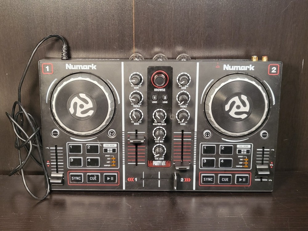 Numark Party Mix DJ Controller With Built In Light Show.