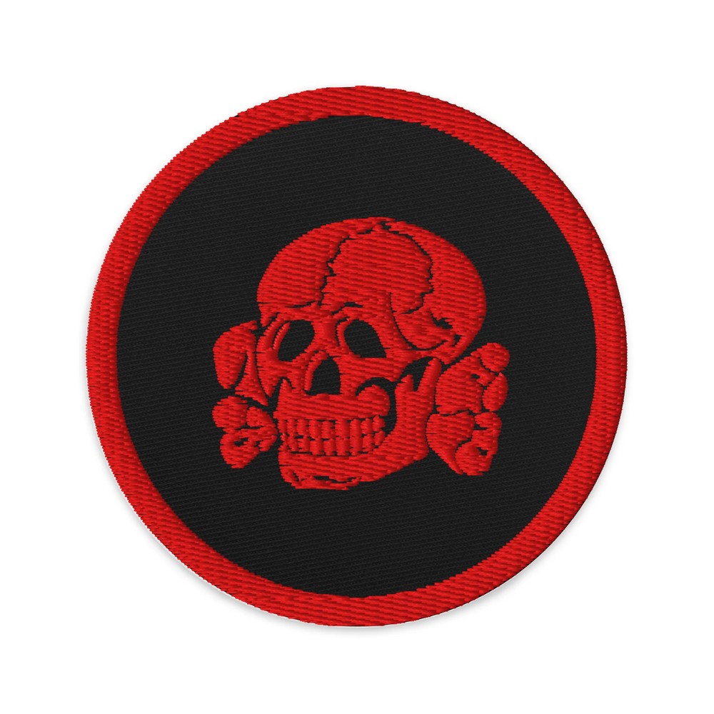 Crossbones Embroidered patches