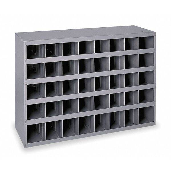 Durham Mfg 363-95 Pigeonhole Bin Unit, 72 Bins, 33-3/4 X 12 X 42 In.